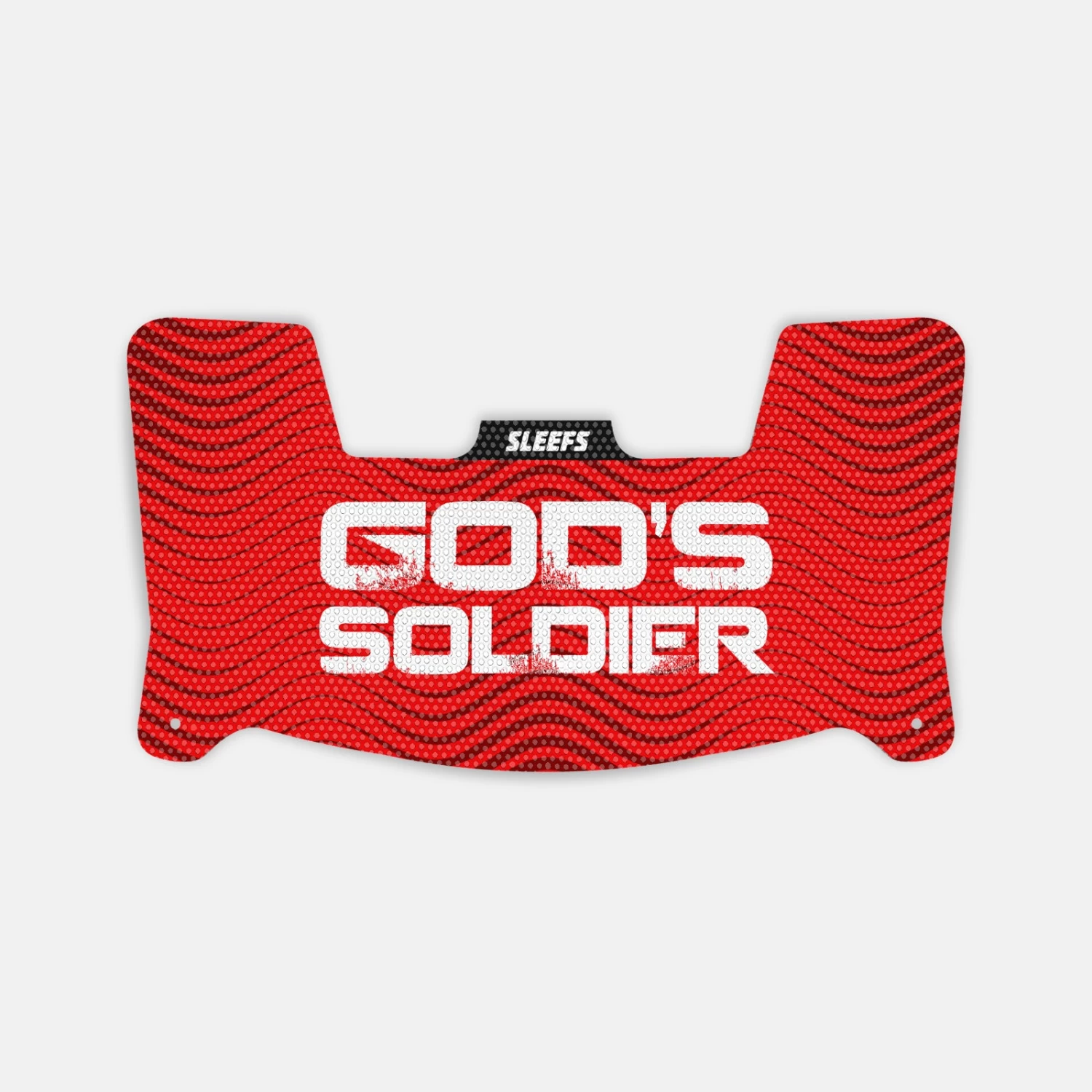 God's Soldier Red Visor Skin