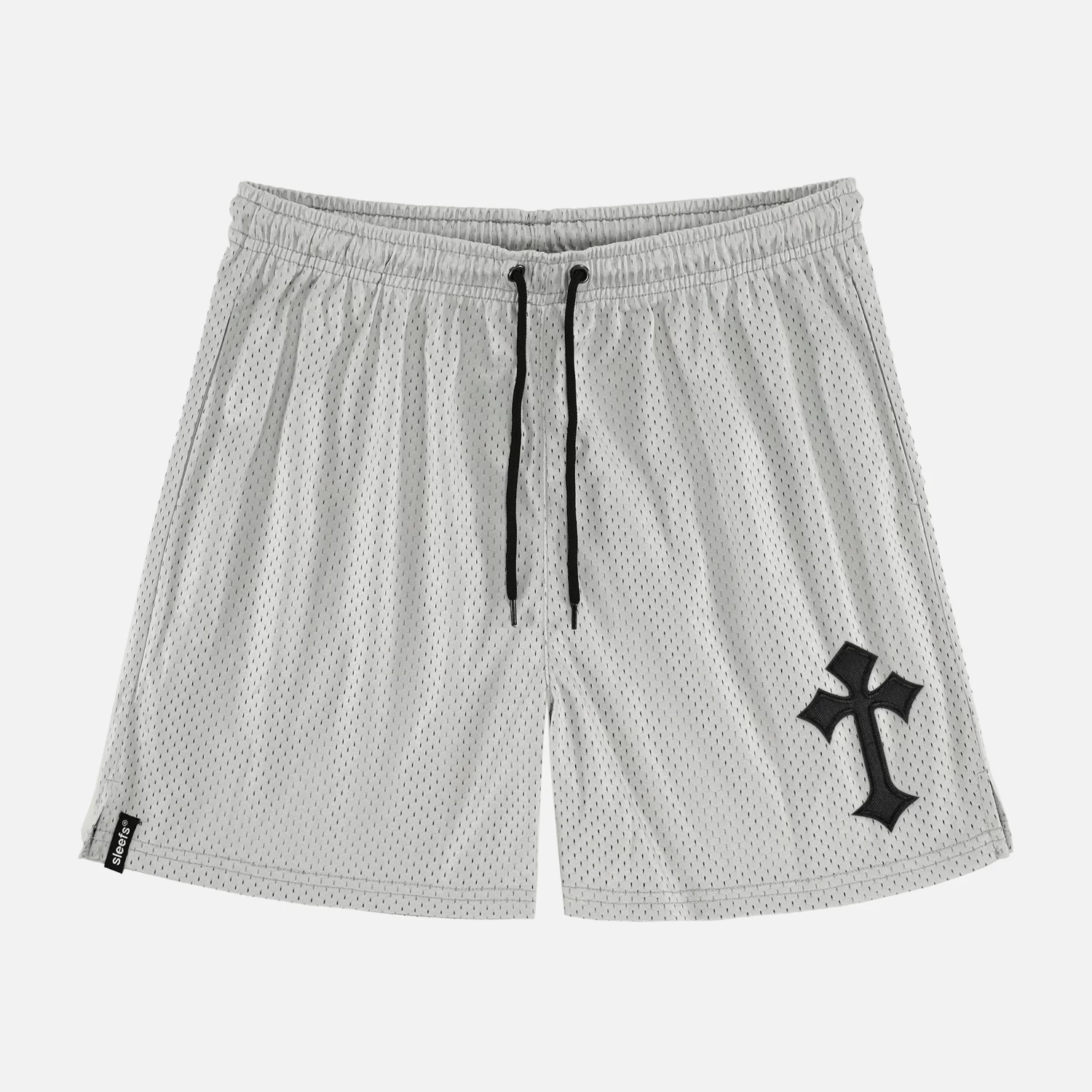 Gothic Cross Patch Shorts - 7" - Image 10