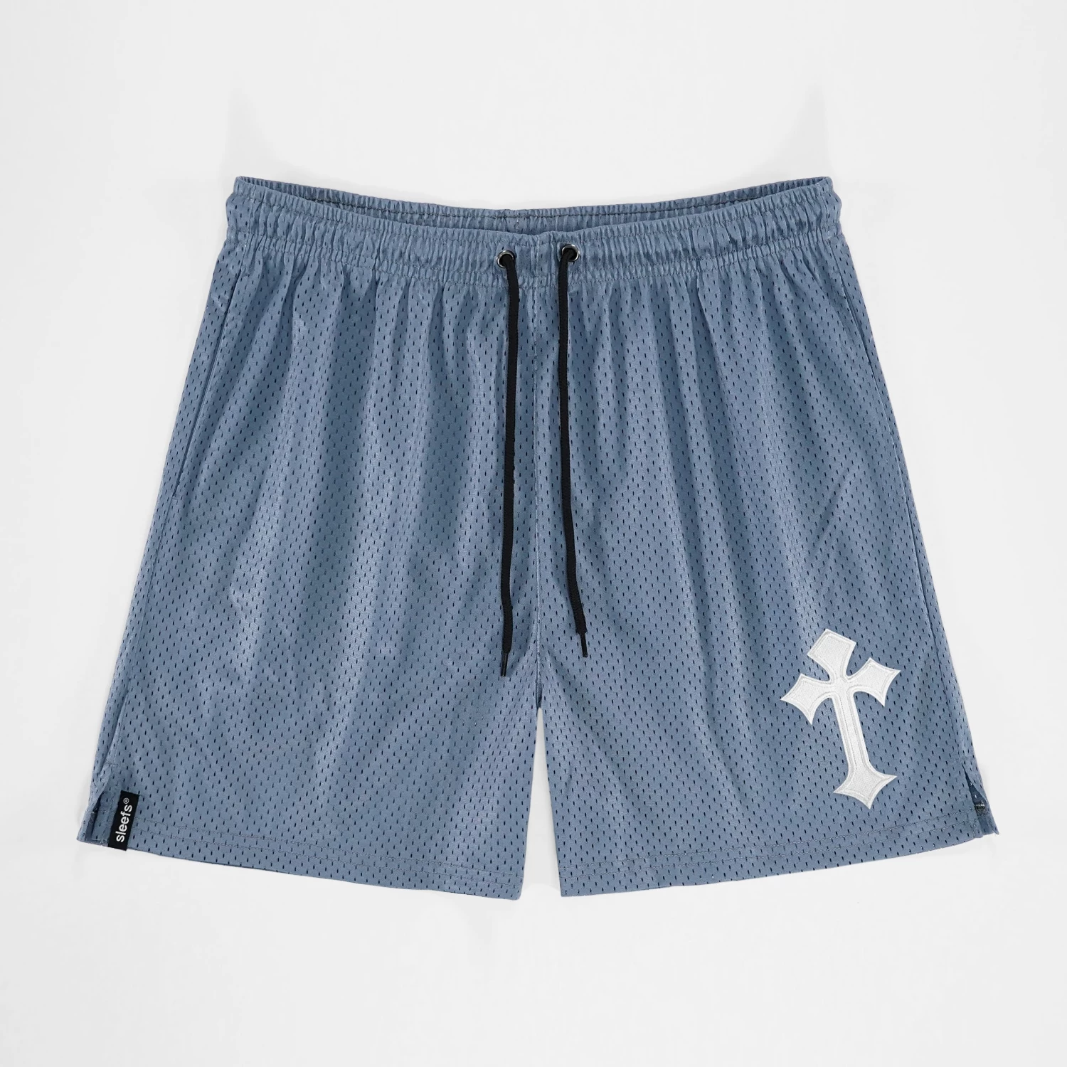 Gothic Cross Patch Shorts - 7" - Image 14