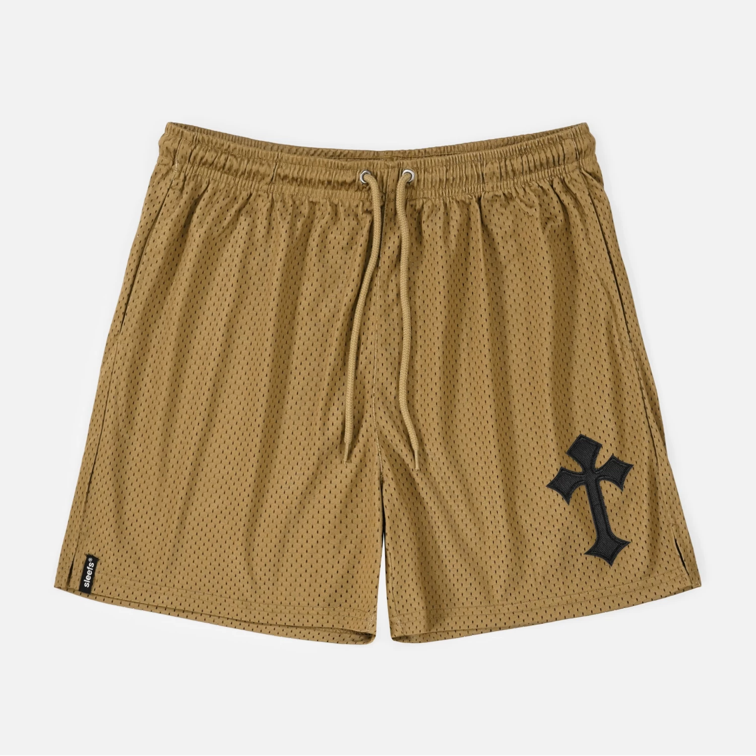 Gothic Cross Patch Shorts - 7" - Image 20