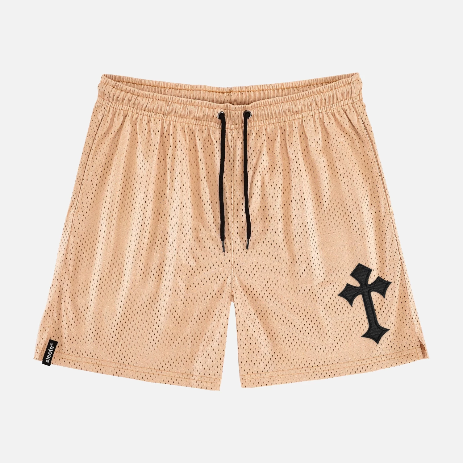 Gothic Cross Patch Shorts - 7" - Image 8