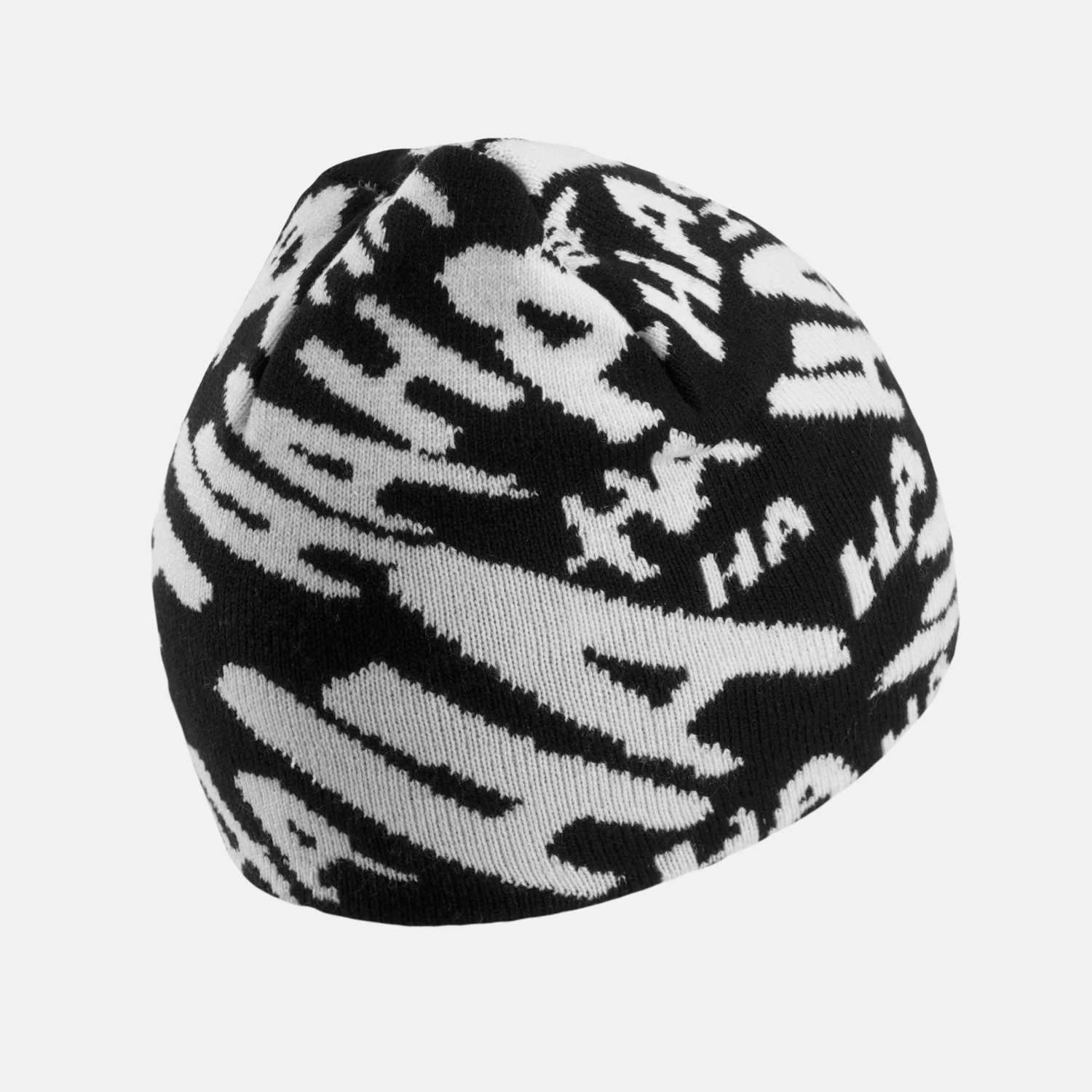 Ha Ha Ha Black Beanie - Image 2