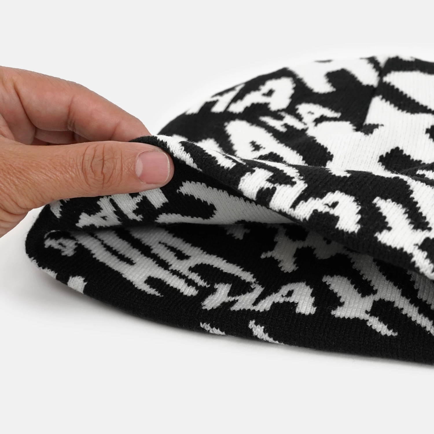 Ha Ha Ha Black Beanie - Image 6