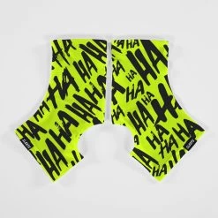 Ha Ha Ha V2 Safety Yellow Spats / Cleat Covers