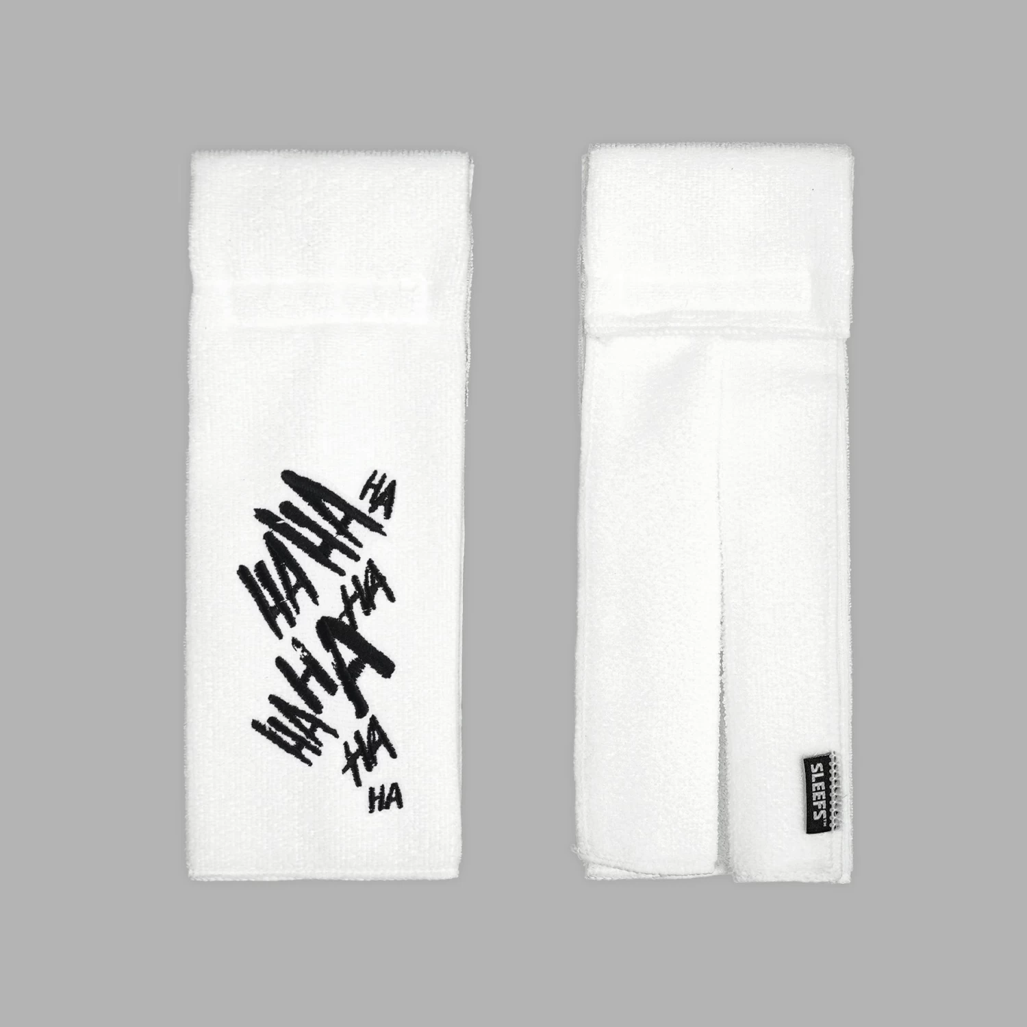 Ha Ha Ha White Football Towel - Image 4