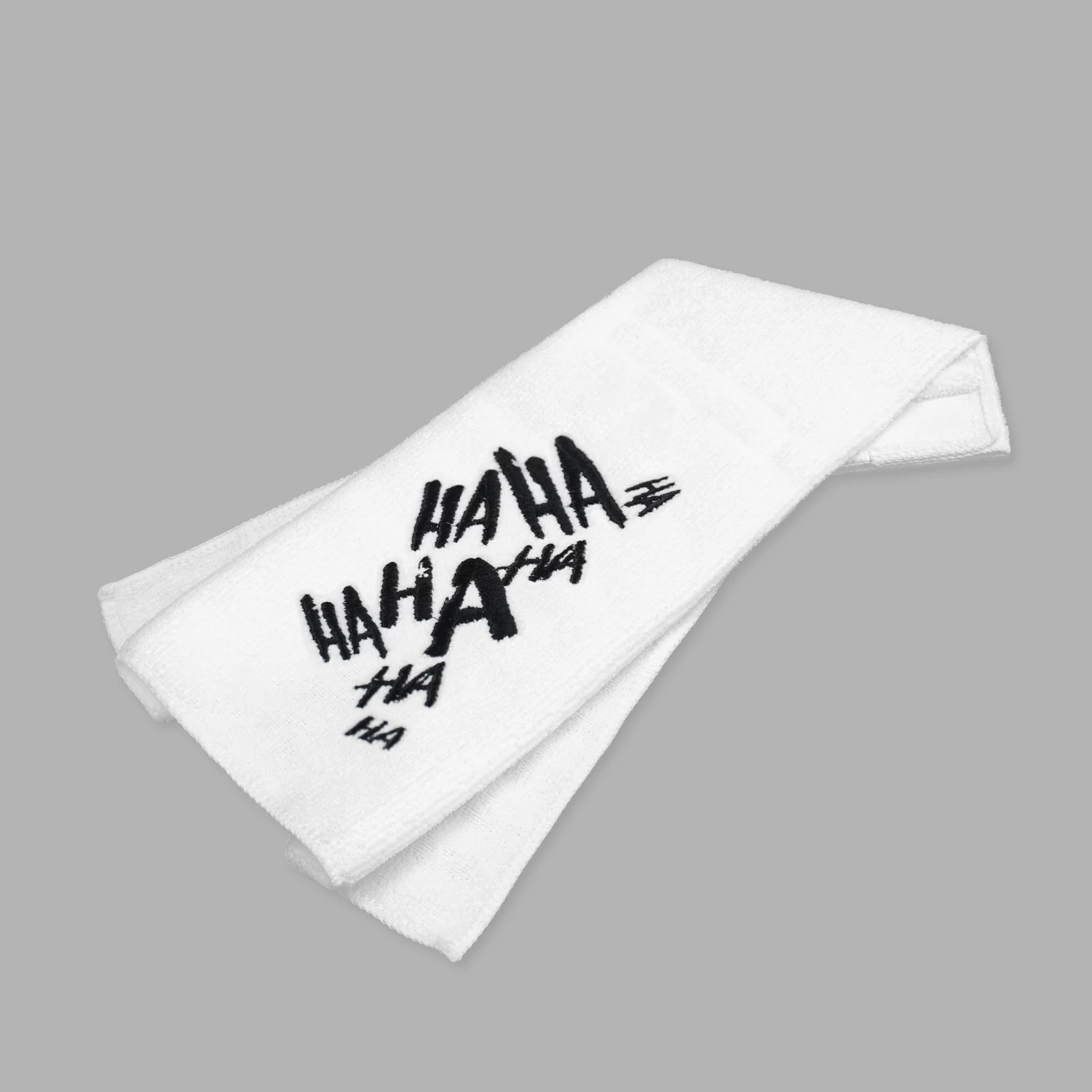 Ha Ha Ha White Football Towel - Image 3