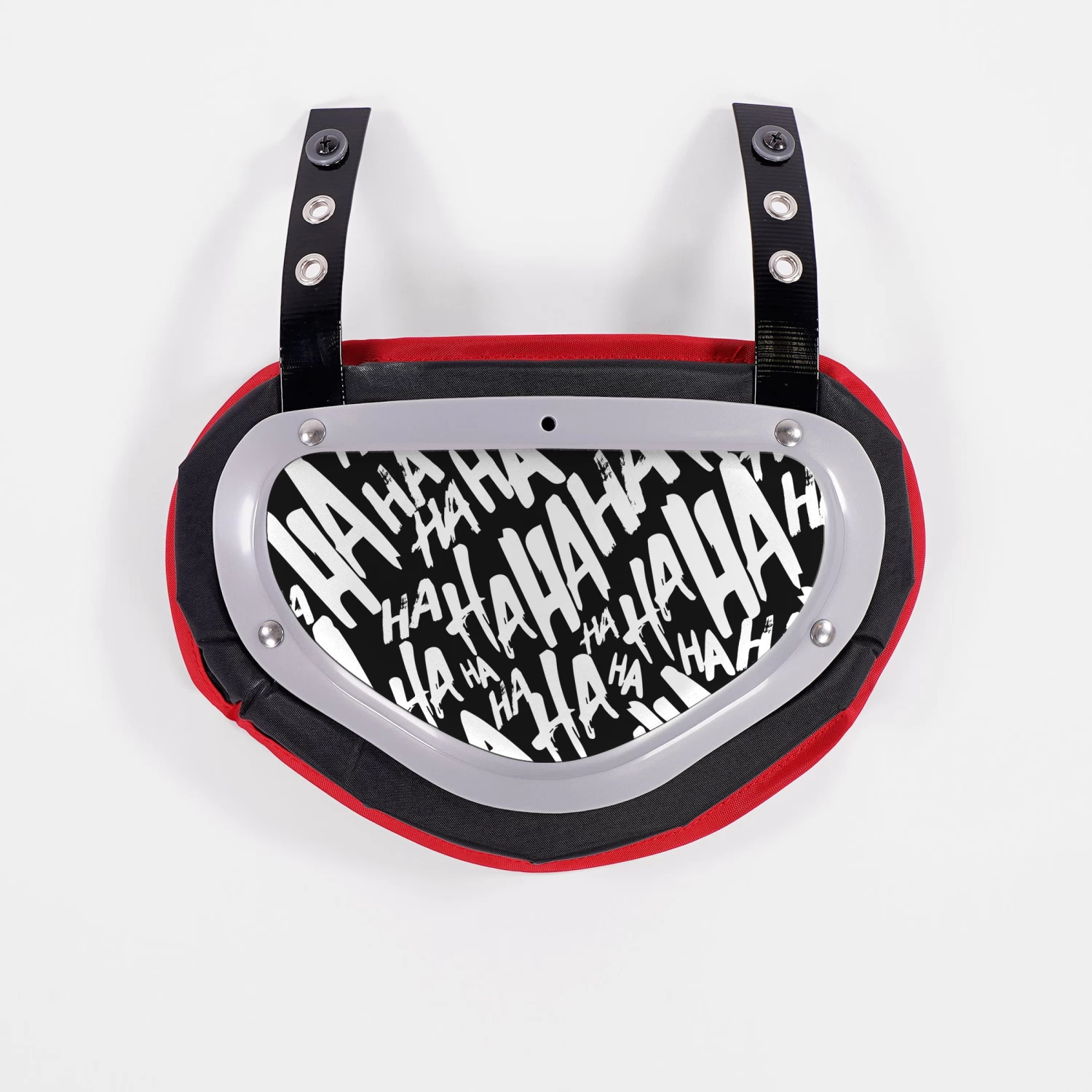 Ha Ha Ha White Sticker For Back Plate - Image 10