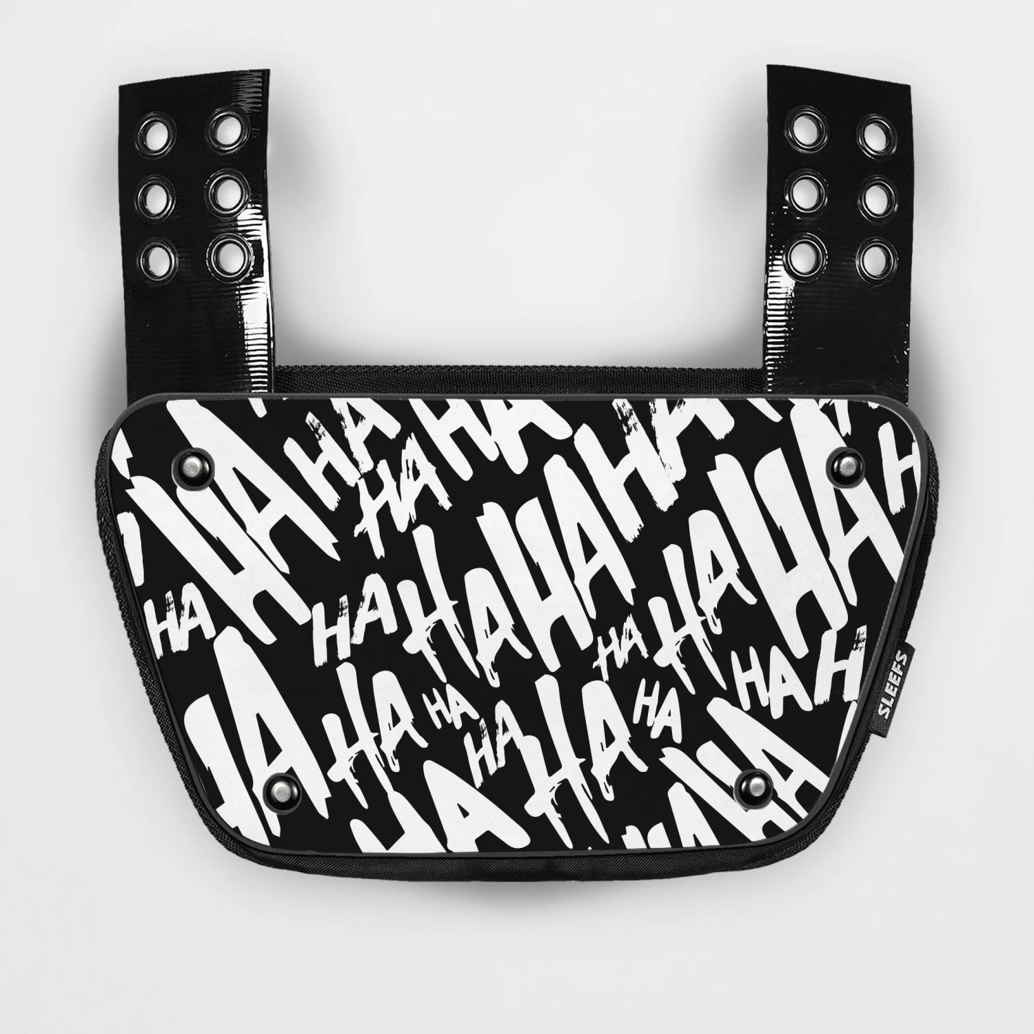 Ha Ha Ha White Sticker For Back Plate