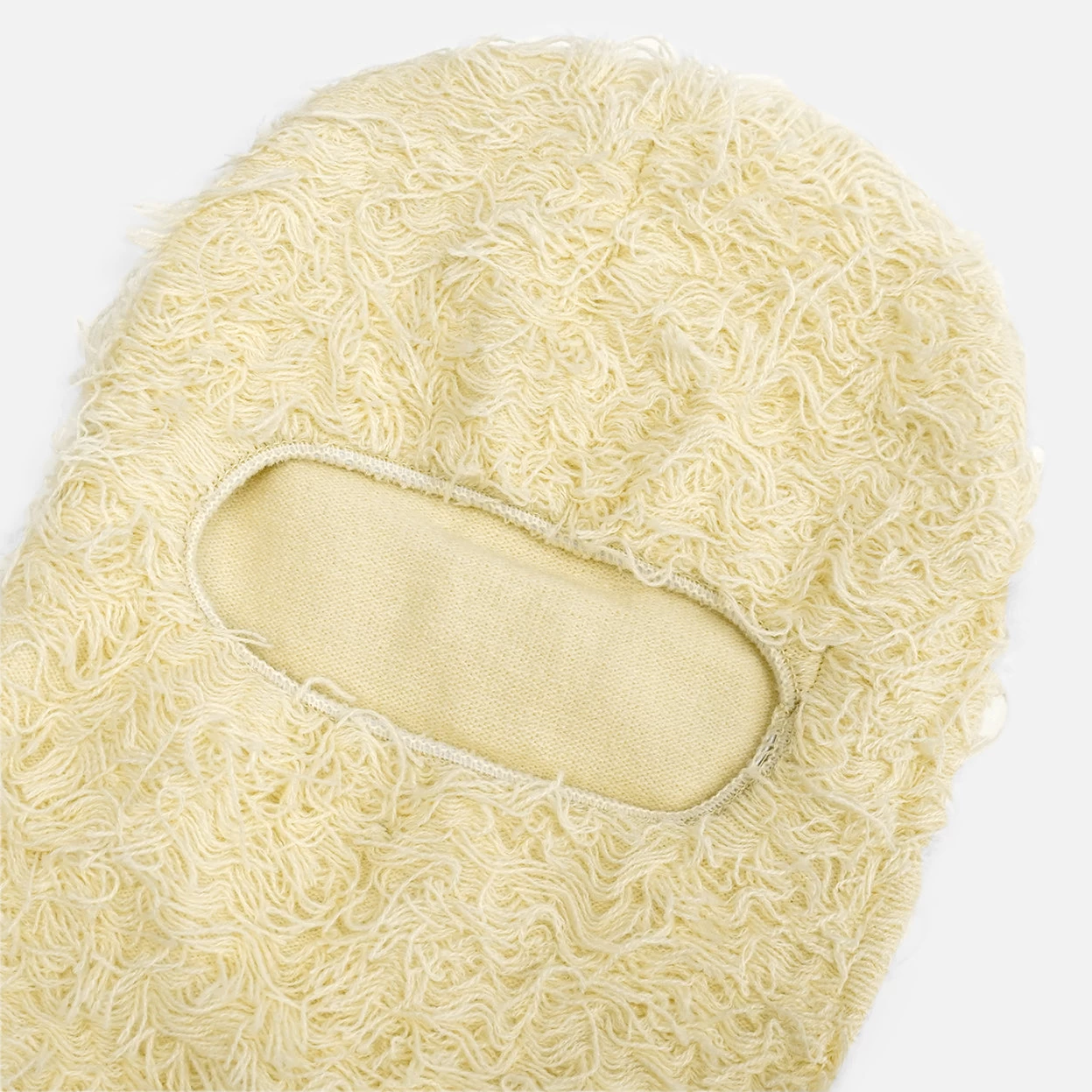 Ivory Goat's Wool Shiesty Mask - Image 4