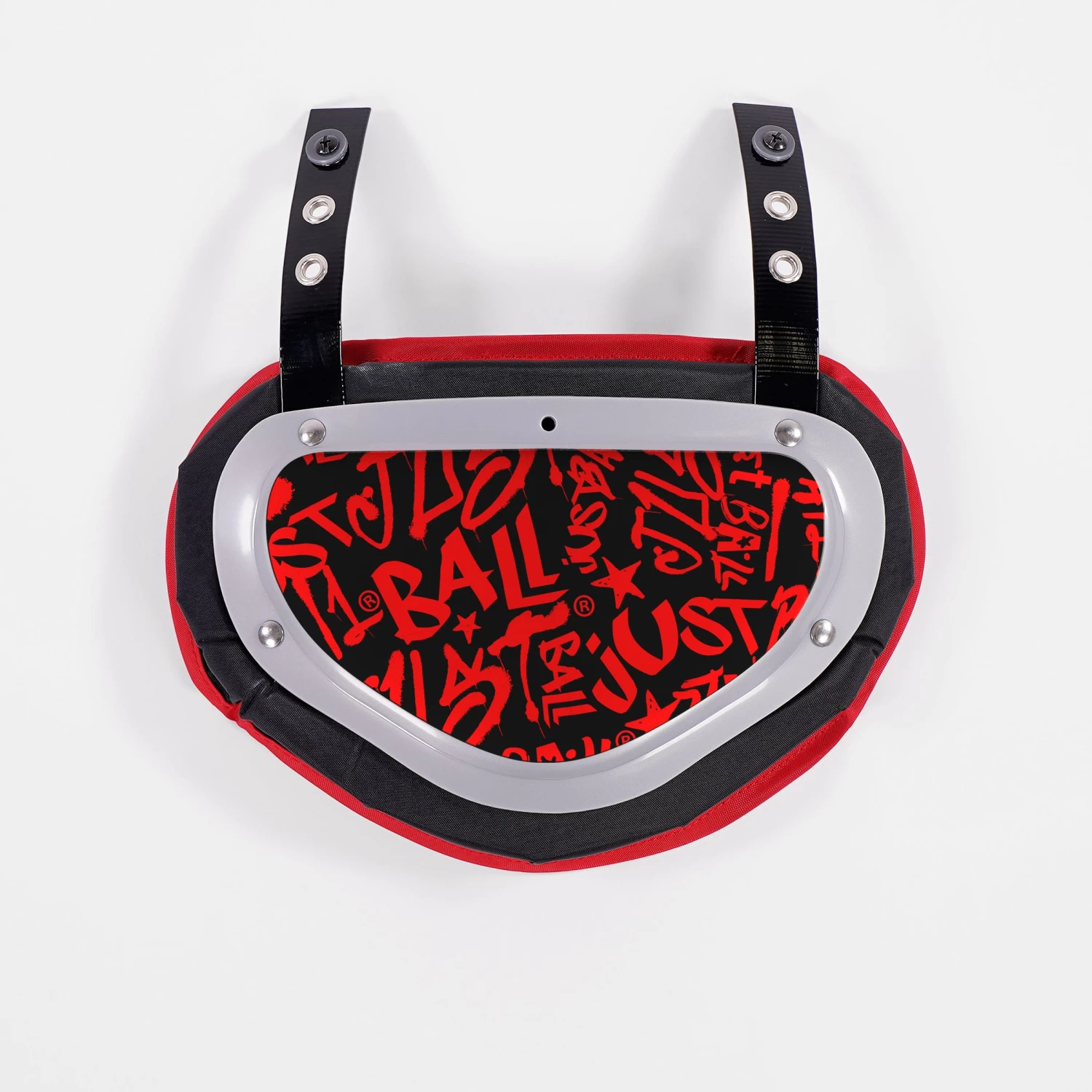 Just Ball Red Sticker For Back Plate - Image 10