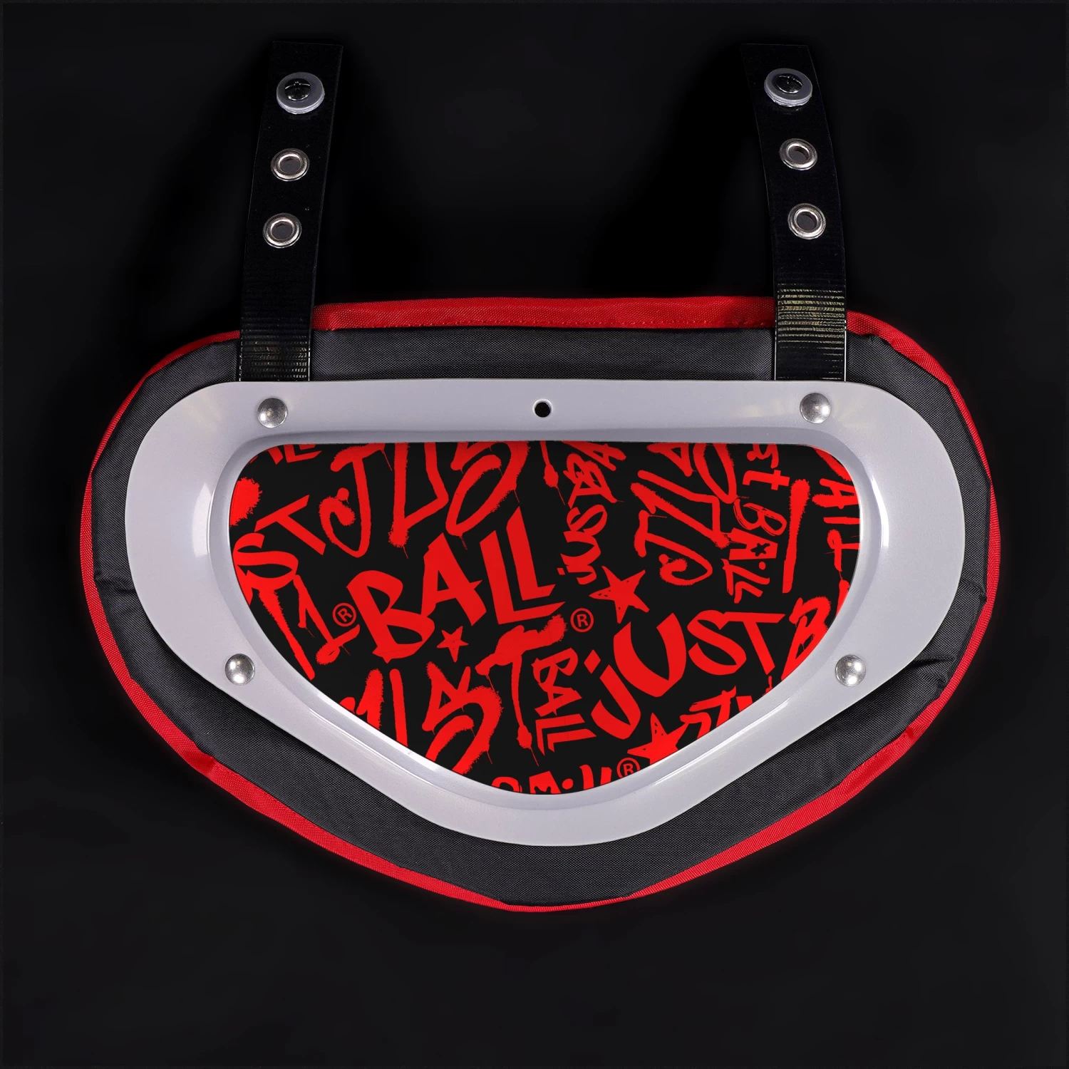 Just Ball Red Sticker For Back Plate - Image 11