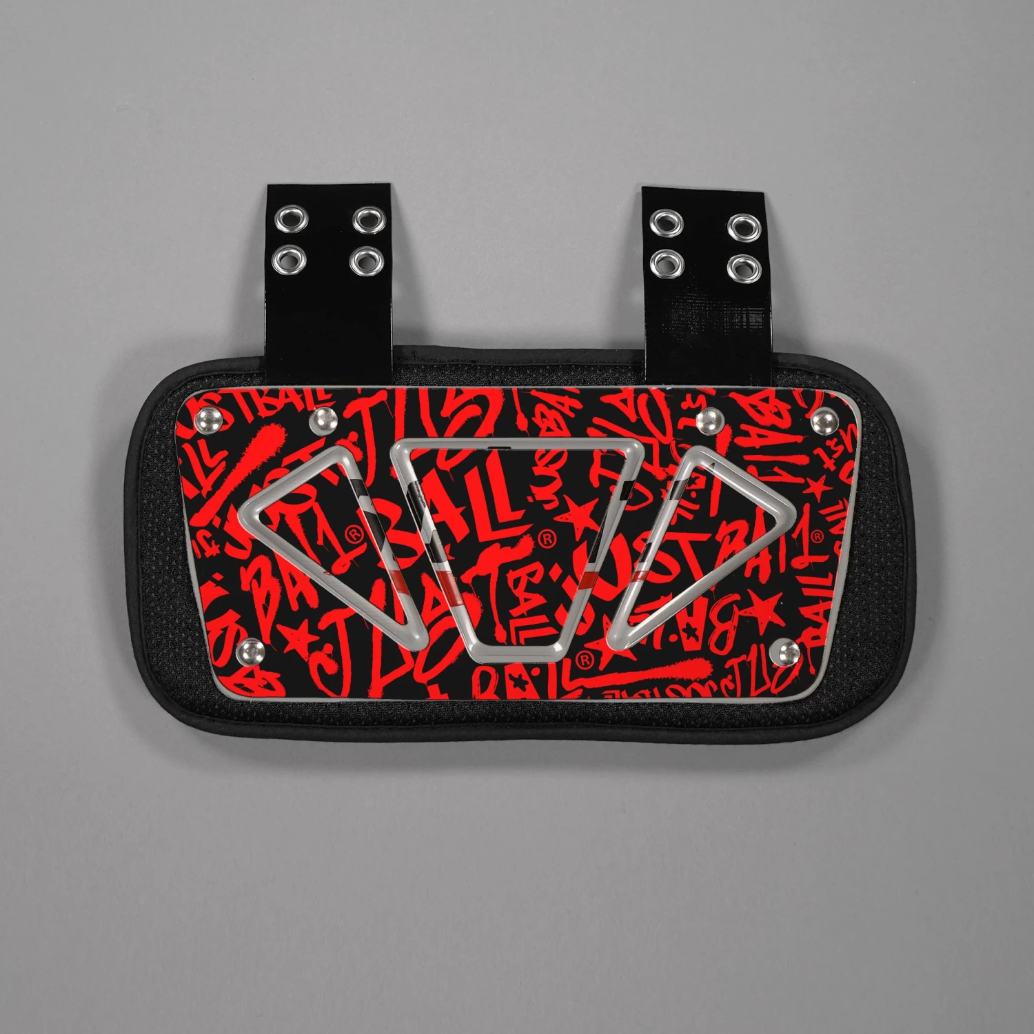 Just Ball Red Sticker For Back Plate - Image 17