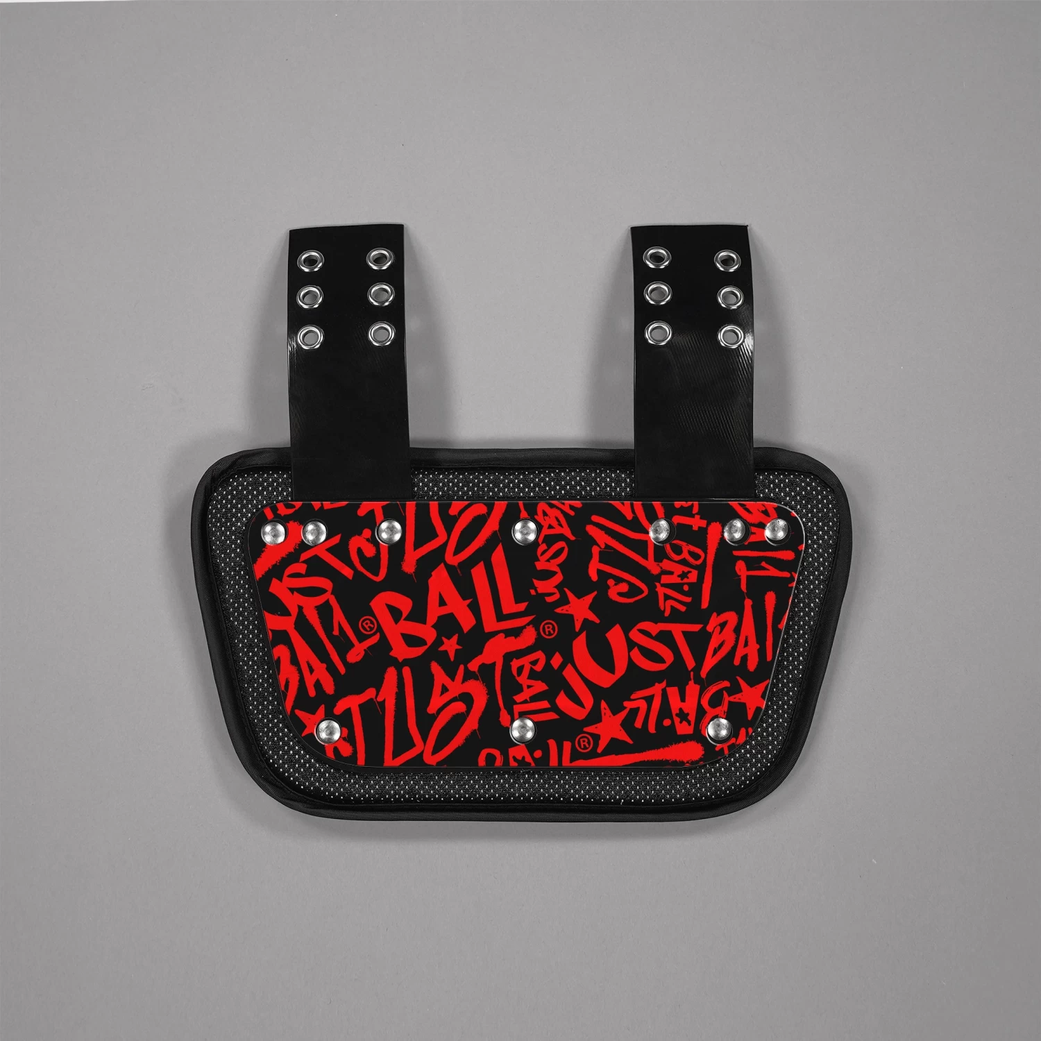 Just Ball Red Sticker For Back Plate - Image 7