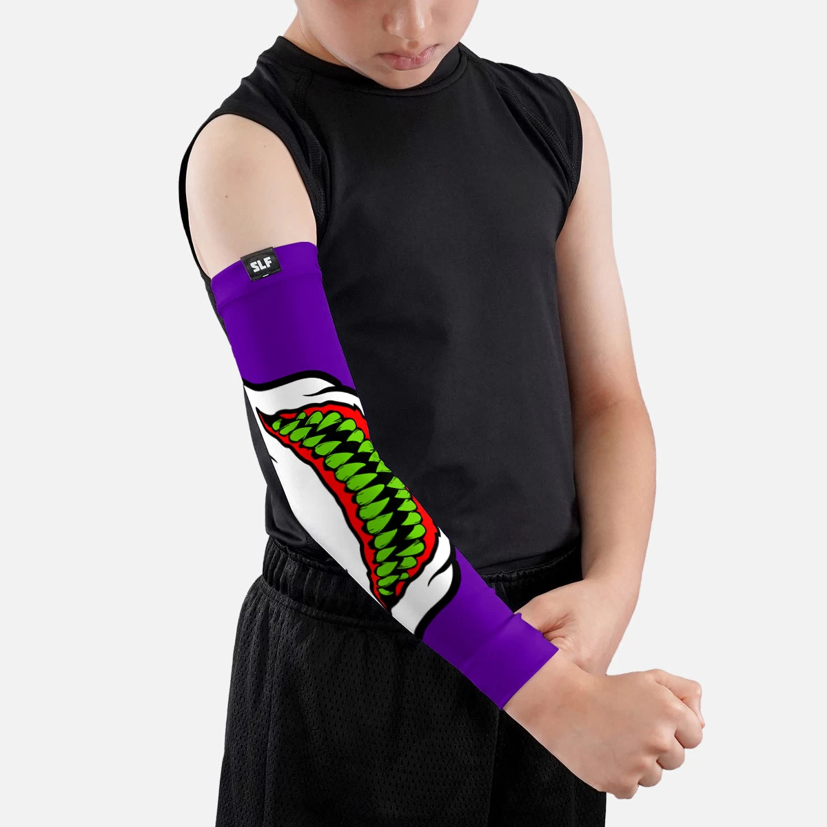 Green Grin Kids Arm Sleeve - Image 2