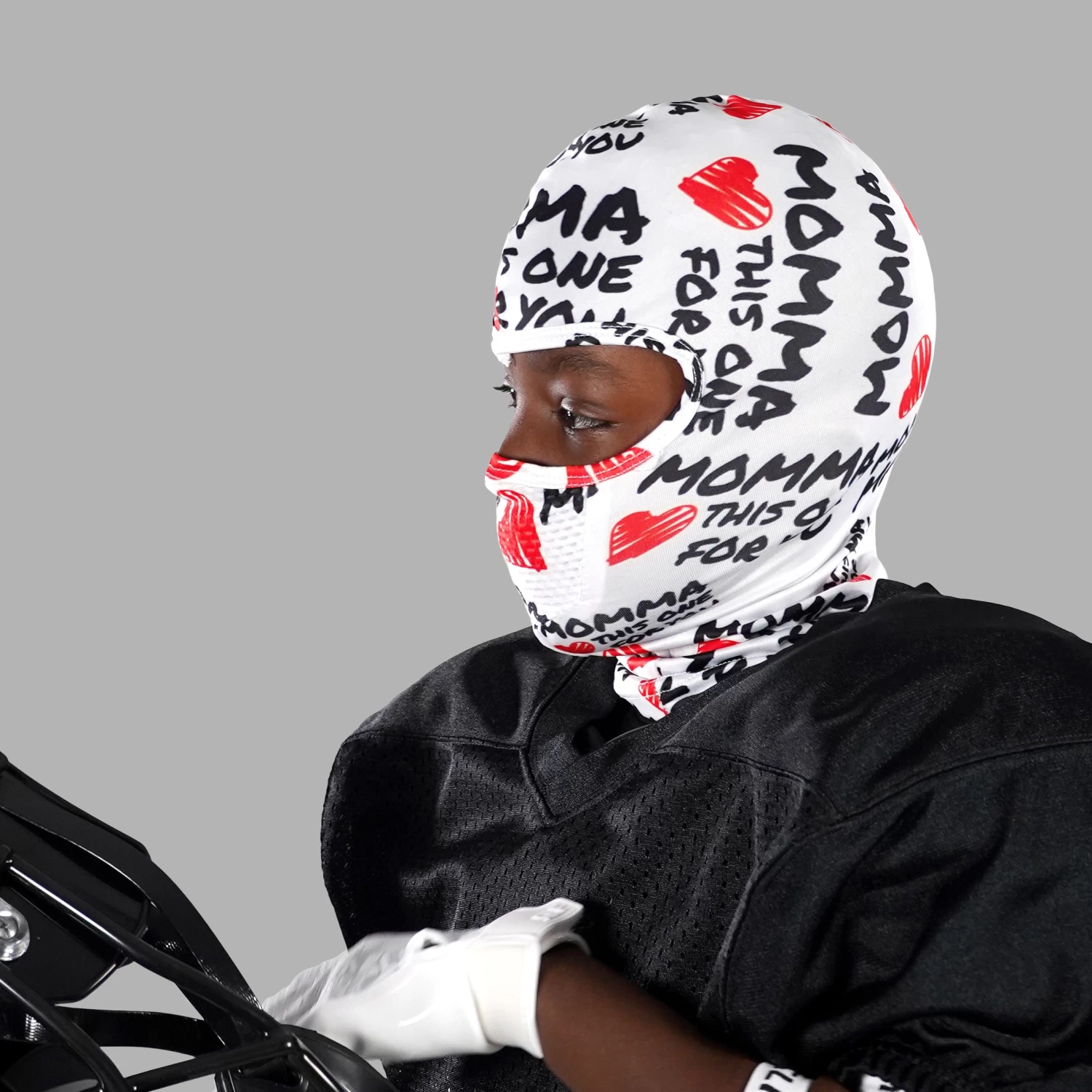 Momma Pattern Kids Shiesty Mask - Image 2