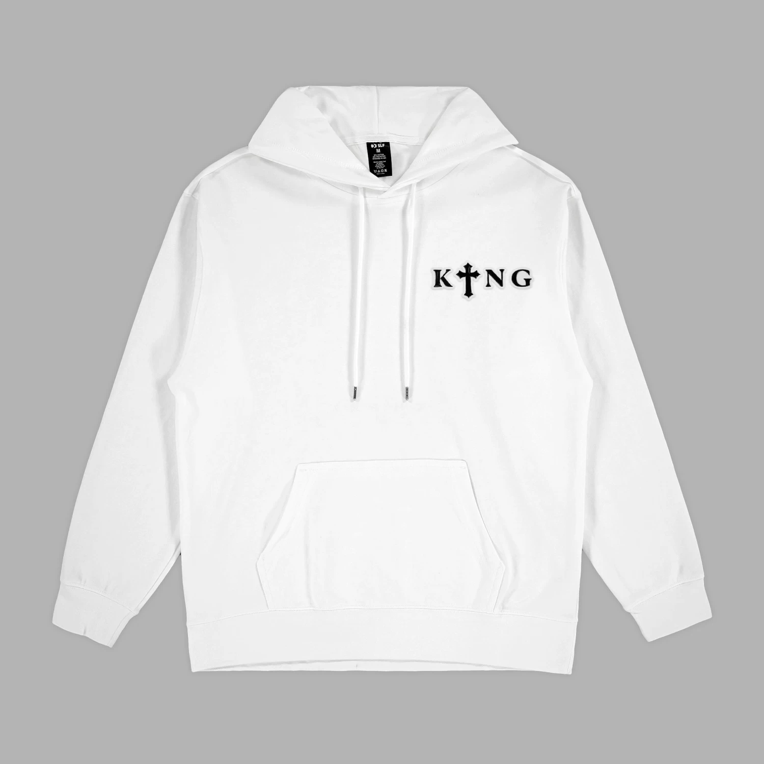 King Gothic Cross Patch Hoodie - Image 4