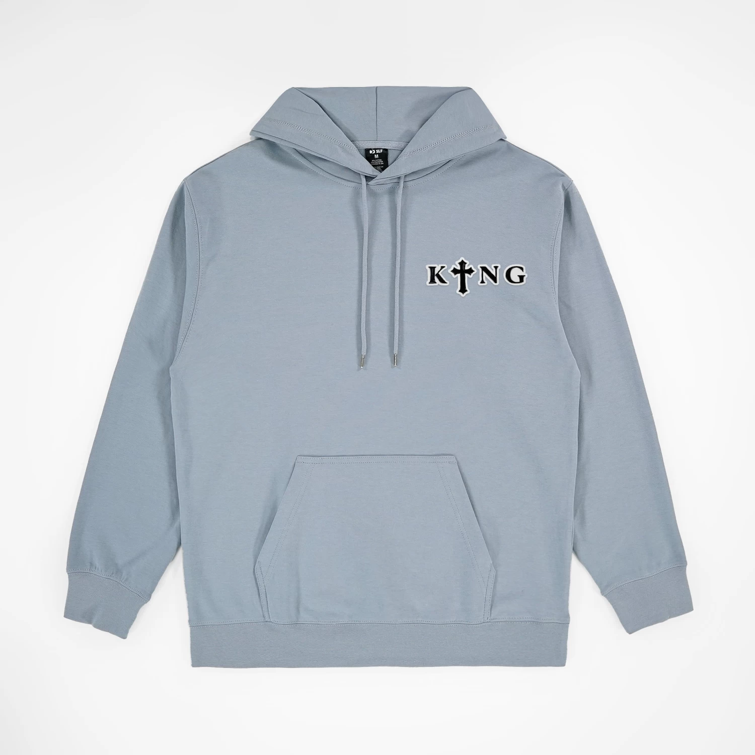 King Gothic Cross Patch Hoodie - Image 8