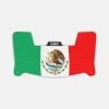 Mexico Flag Visor Skin