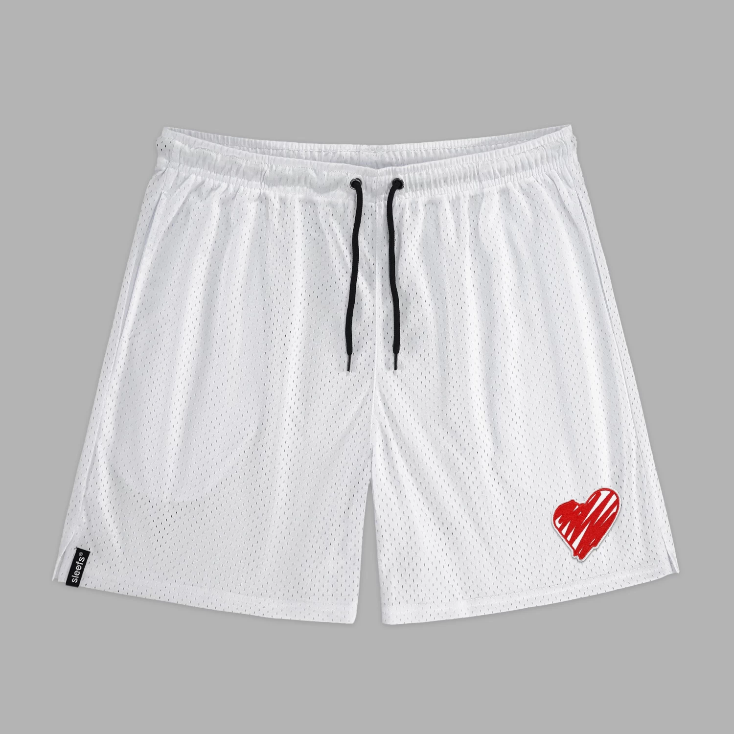 Momma Heart Patch Shorts - 7" - Image 2