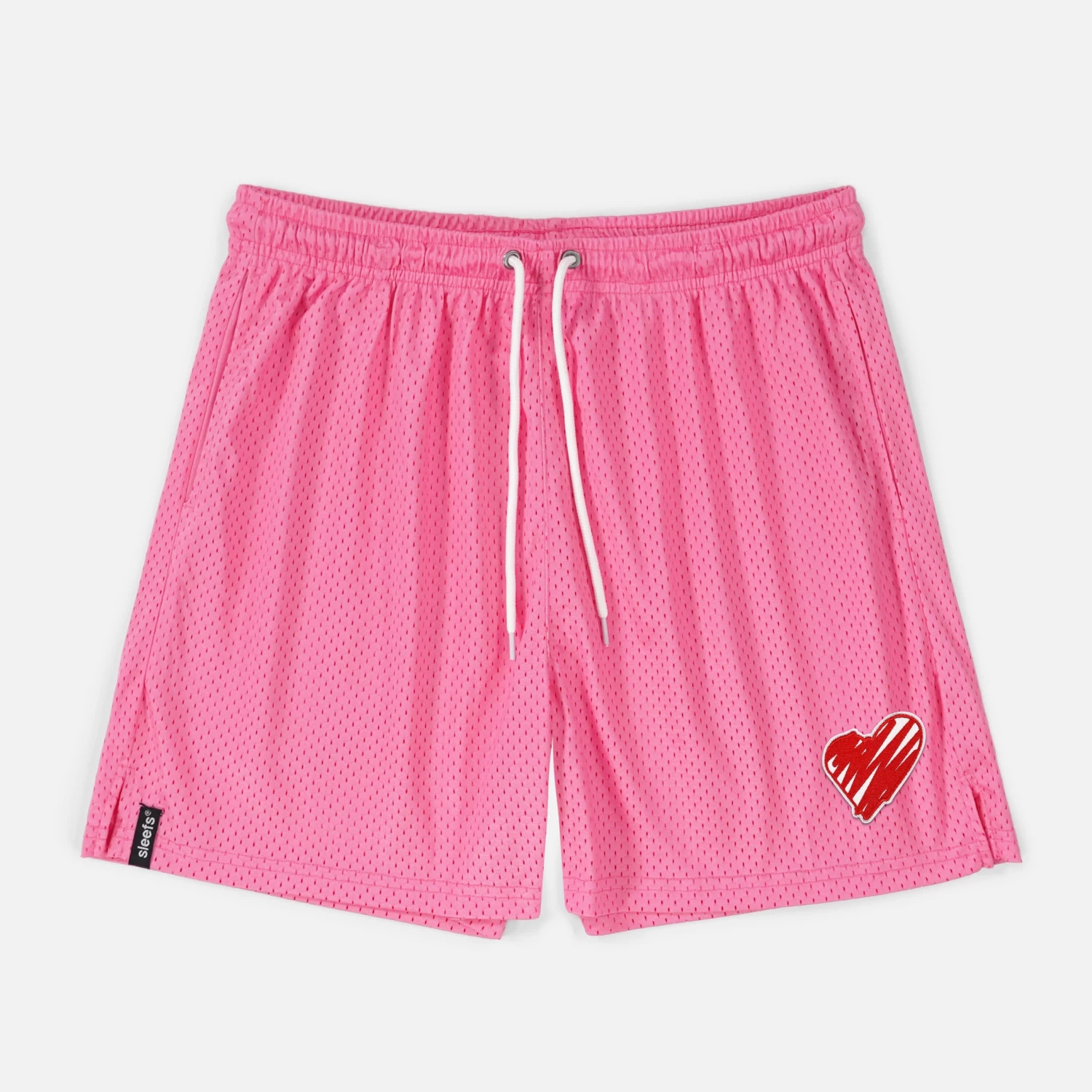 Momma Heart Patch Shorts - 7" - Image 6