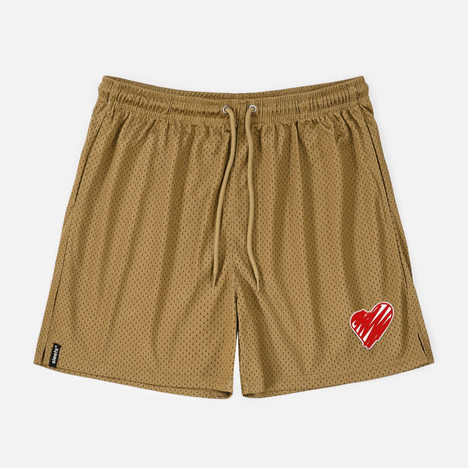Momma Heart Patch Shorts - 7" - Image 8