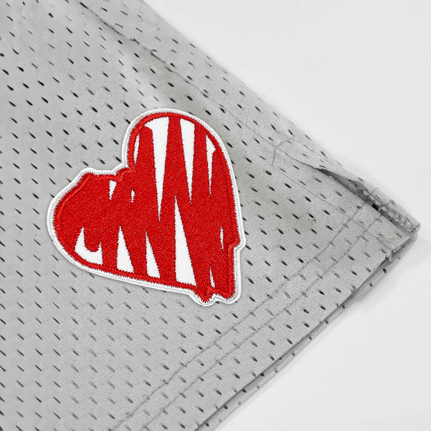 Momma Heart Patch Shorts - 7" - Image 17