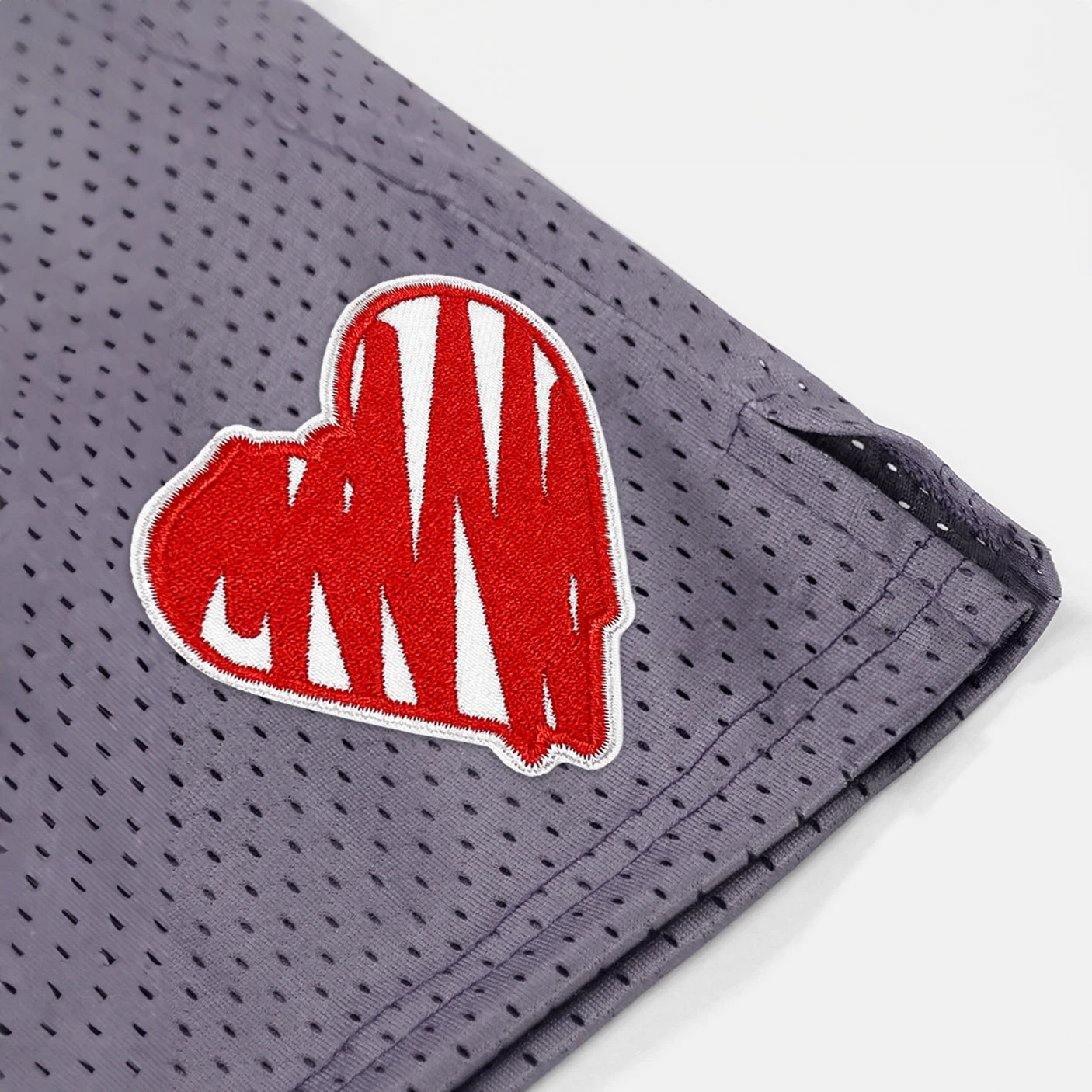 Momma Heart Patch Shorts - 7" - Image 19