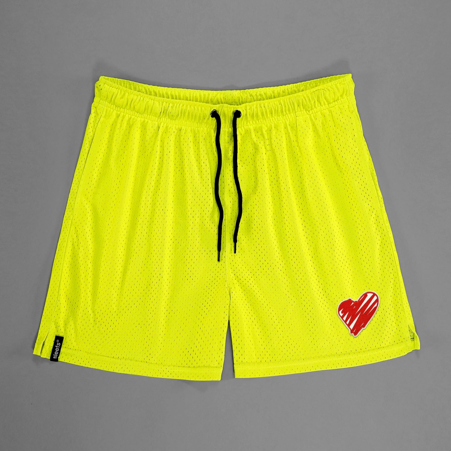 Momma Heart Patch Shorts - 7" - Image 14
