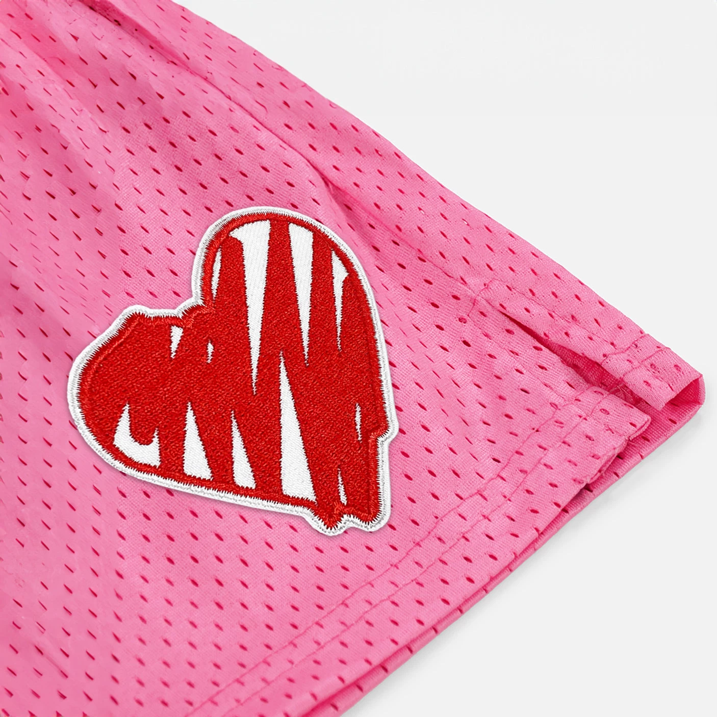 Momma Heart Patch Shorts - 7" - Image 5