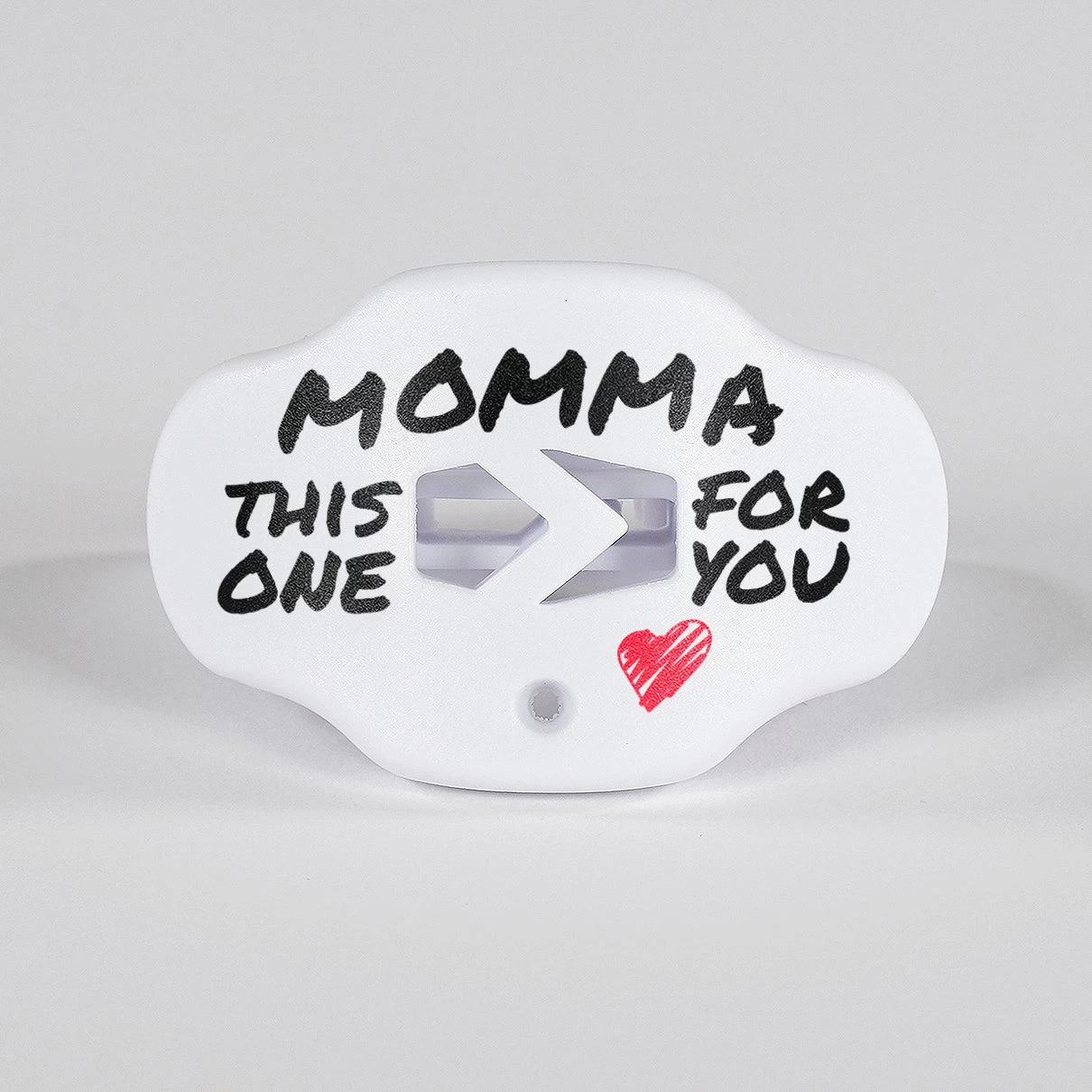 Momma White Football Mouthguard