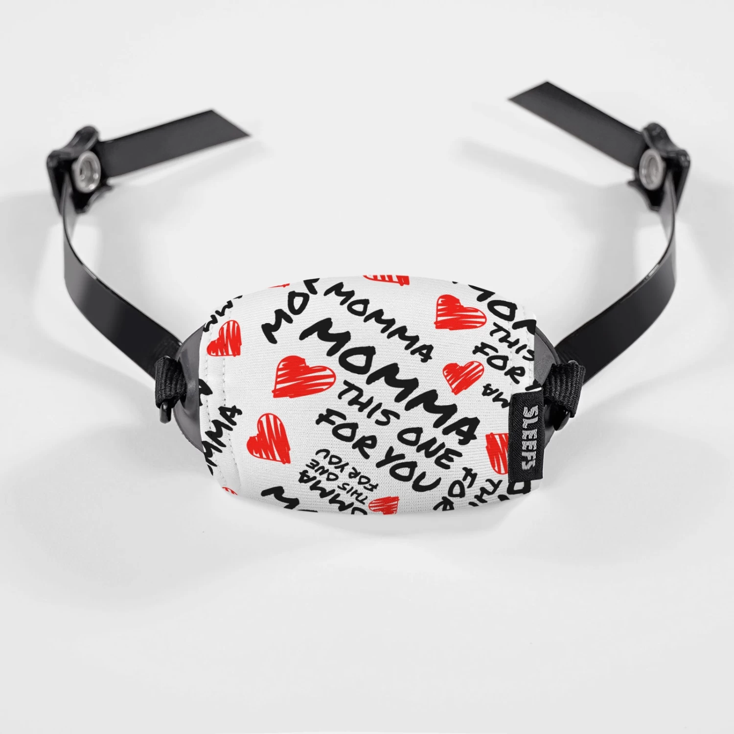 Momma Pattern Chin Strap Cover - Image 2