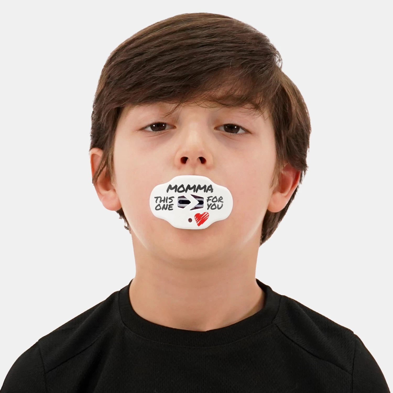Momma White Kids Football Mouthguard - Image 2