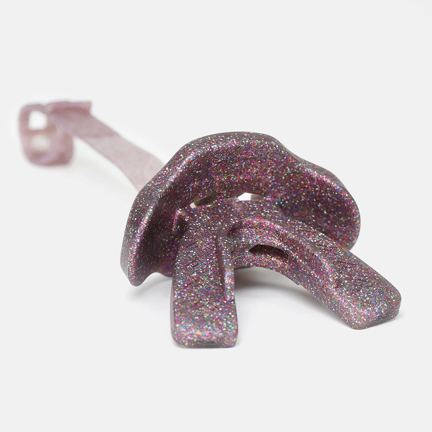 Momma Multicolor Glitter Football Mouthguard - Image 3