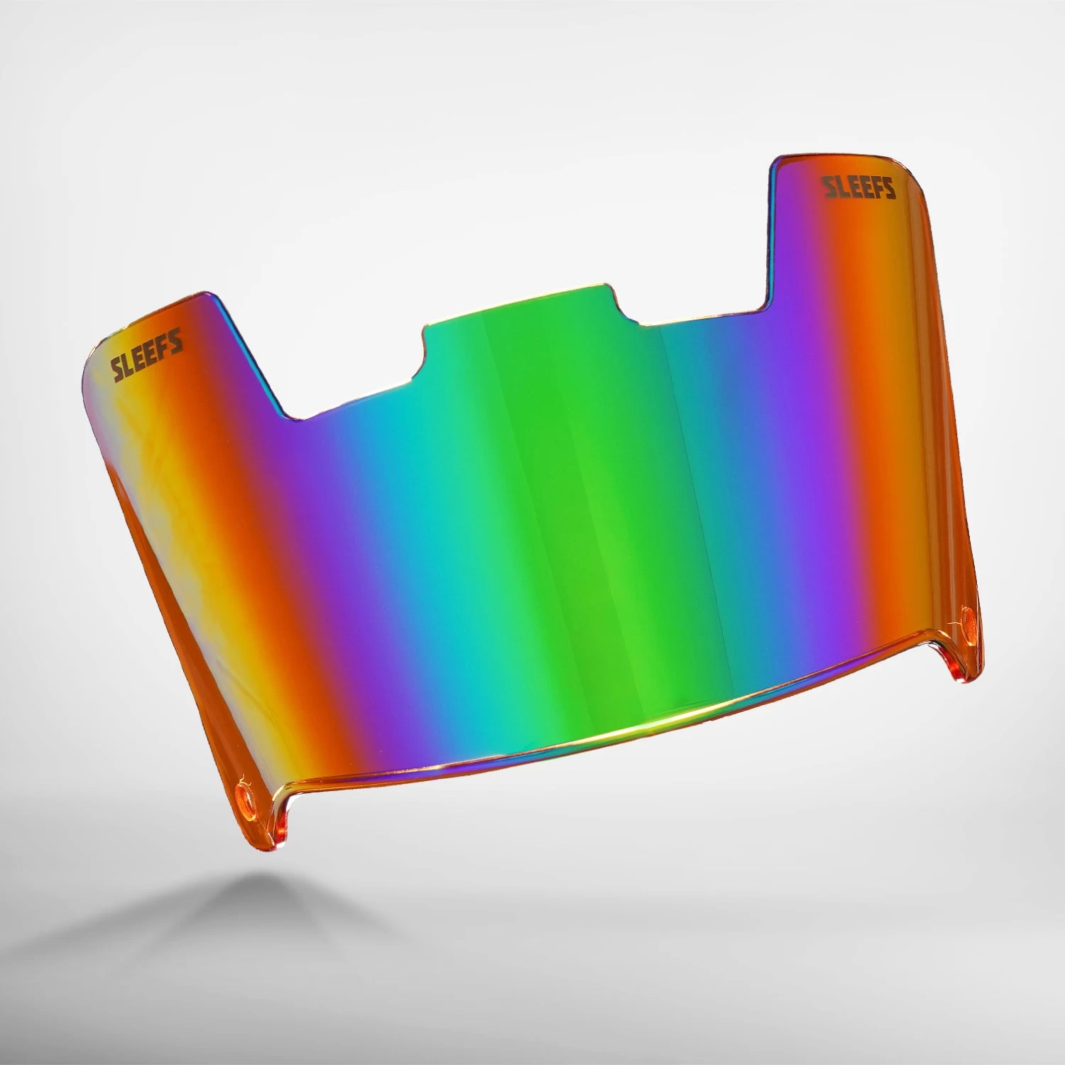 Orange Green Borealis Helmet Eye-Shield Visor - Image 3