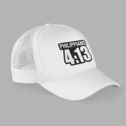 Philippians 4:13 Patch Trucker Hat