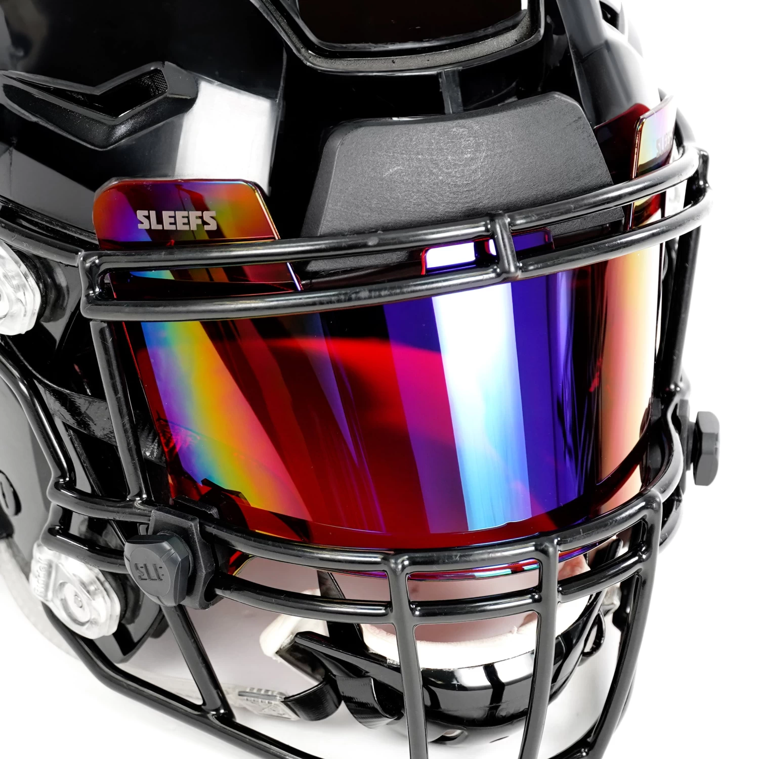 Red Green Bifrost Rainbow Helmet Eye-Shield Visor - Image 2