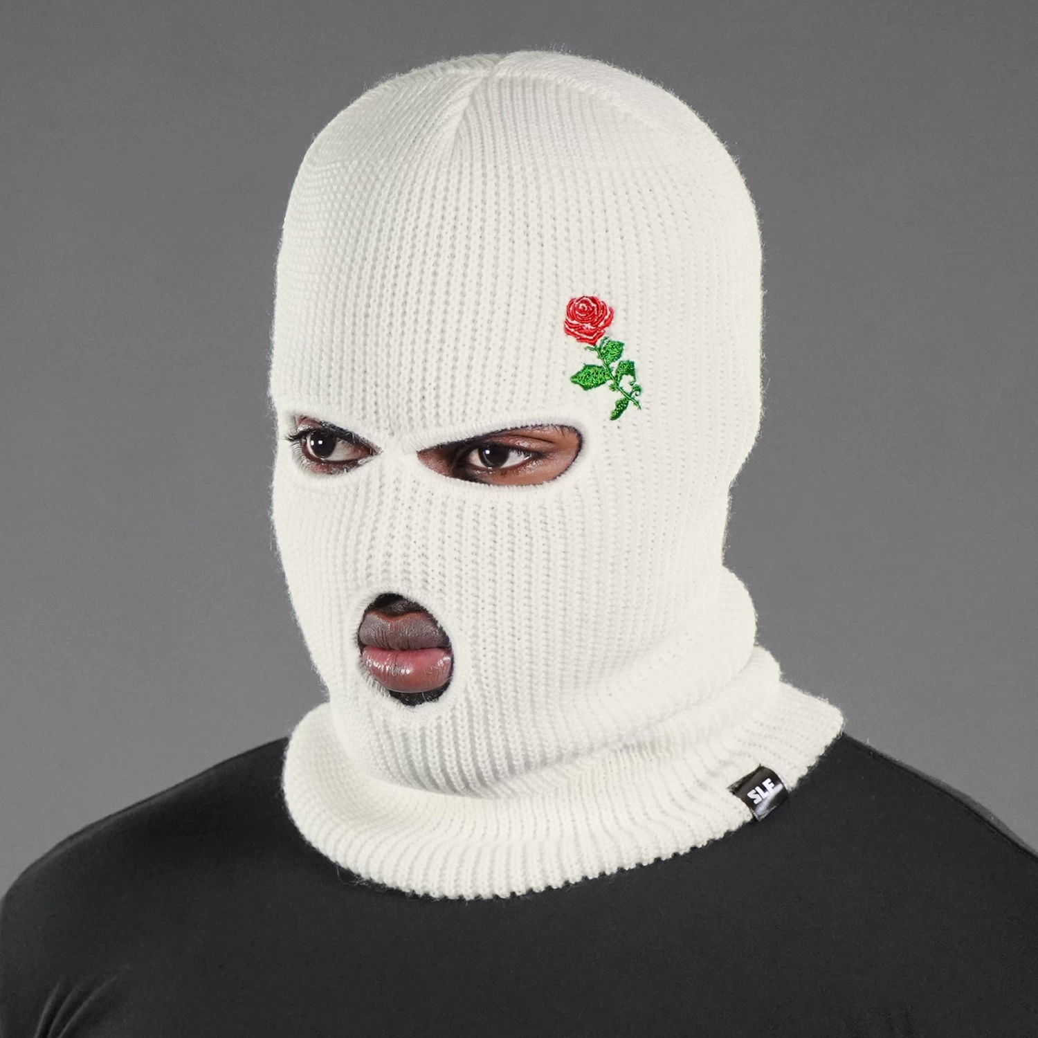 Red Rose Ski Mask - Image 2