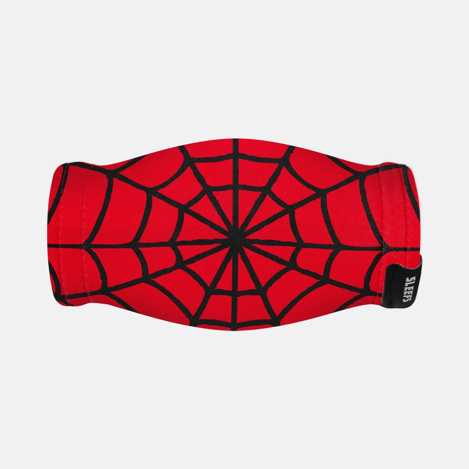 Red Web Pattern Chin Strap Cover