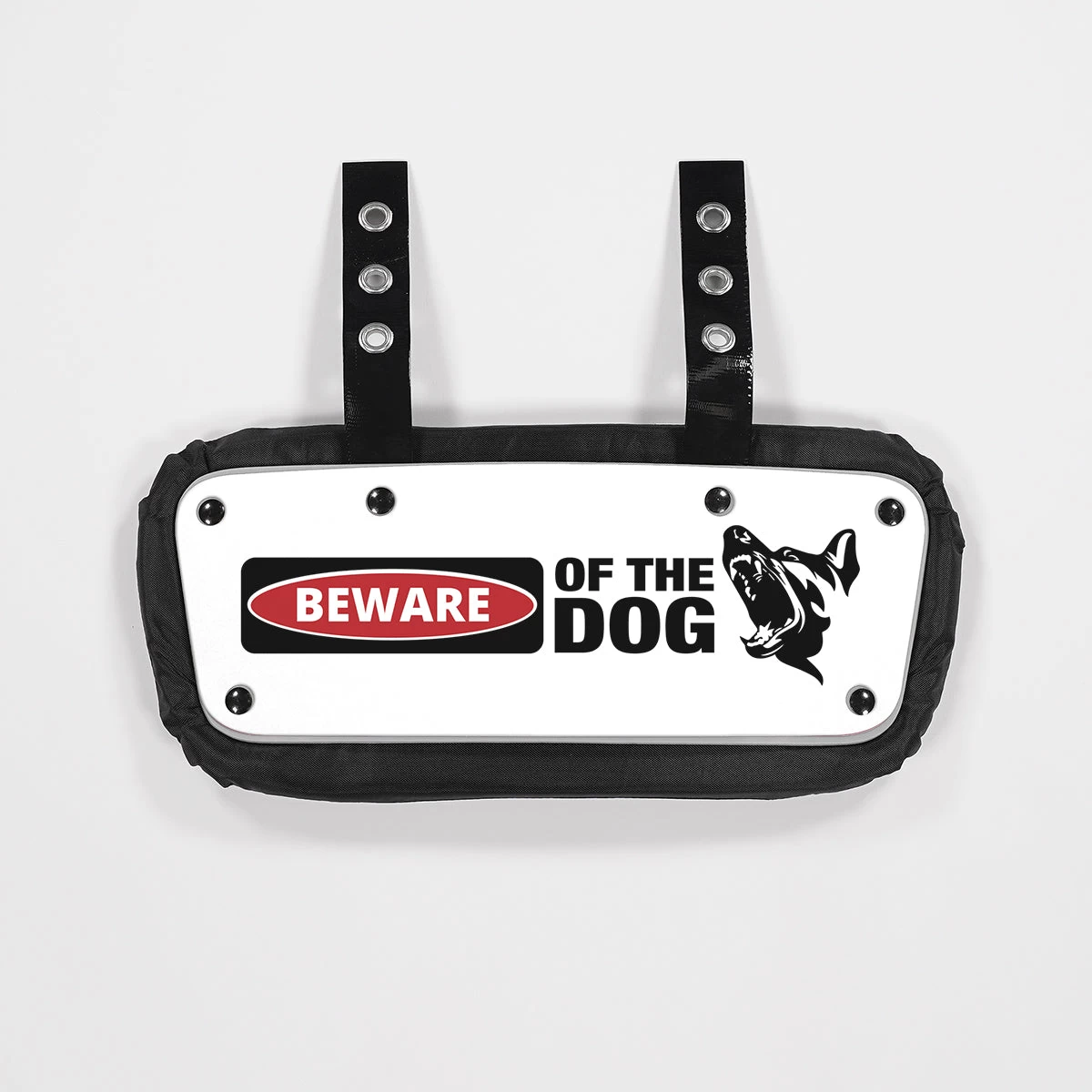 Beware Of The Dog Sticker For Back Plate - Image 3