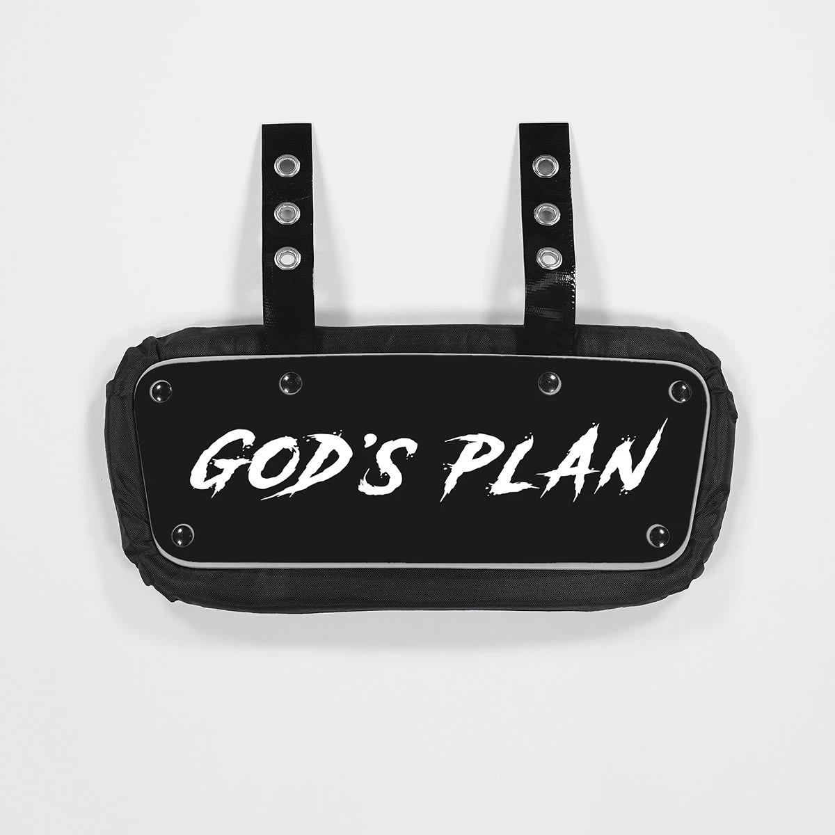 God's Plan Black Sticker For Back Plate - Image 3