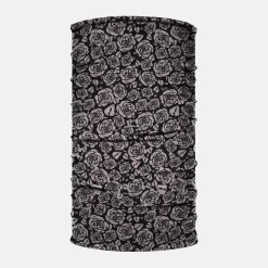 Roses On Black Neck Gaiter