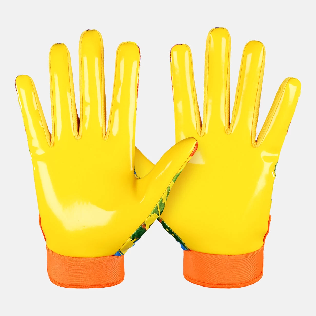 SLF Milan Colorful Sticky Football Receiver Gloves - Image 3