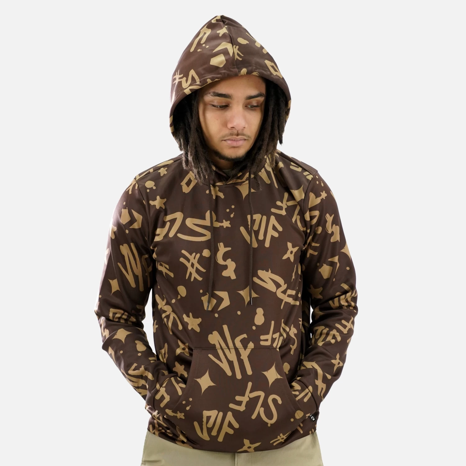 SLF Milan Pattern Hoodie - Image 3