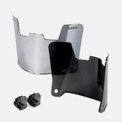 Silver Moonstone Helmet Eye-Shield Color Tinted Visor