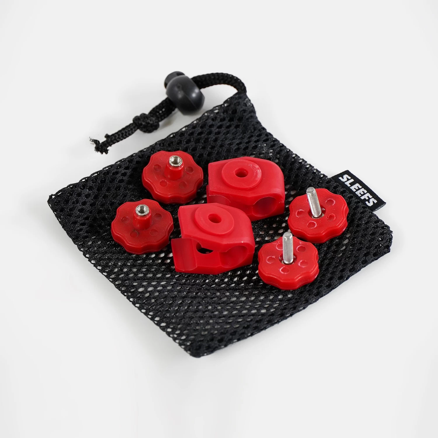 Hue Red Football Helmet Visor Quick Clips - Image 2