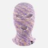 Soft Purple Orange Ski Mask