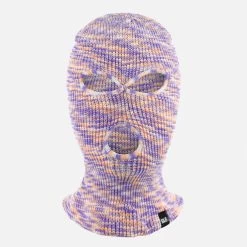 Soft Purple Orange Ski Mask