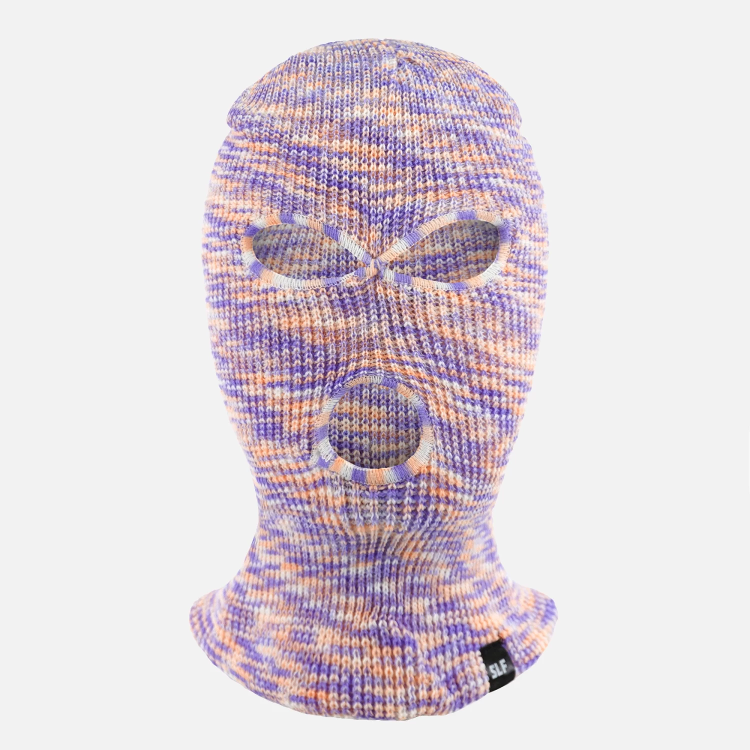 Soft Purple Orange Ski Mask