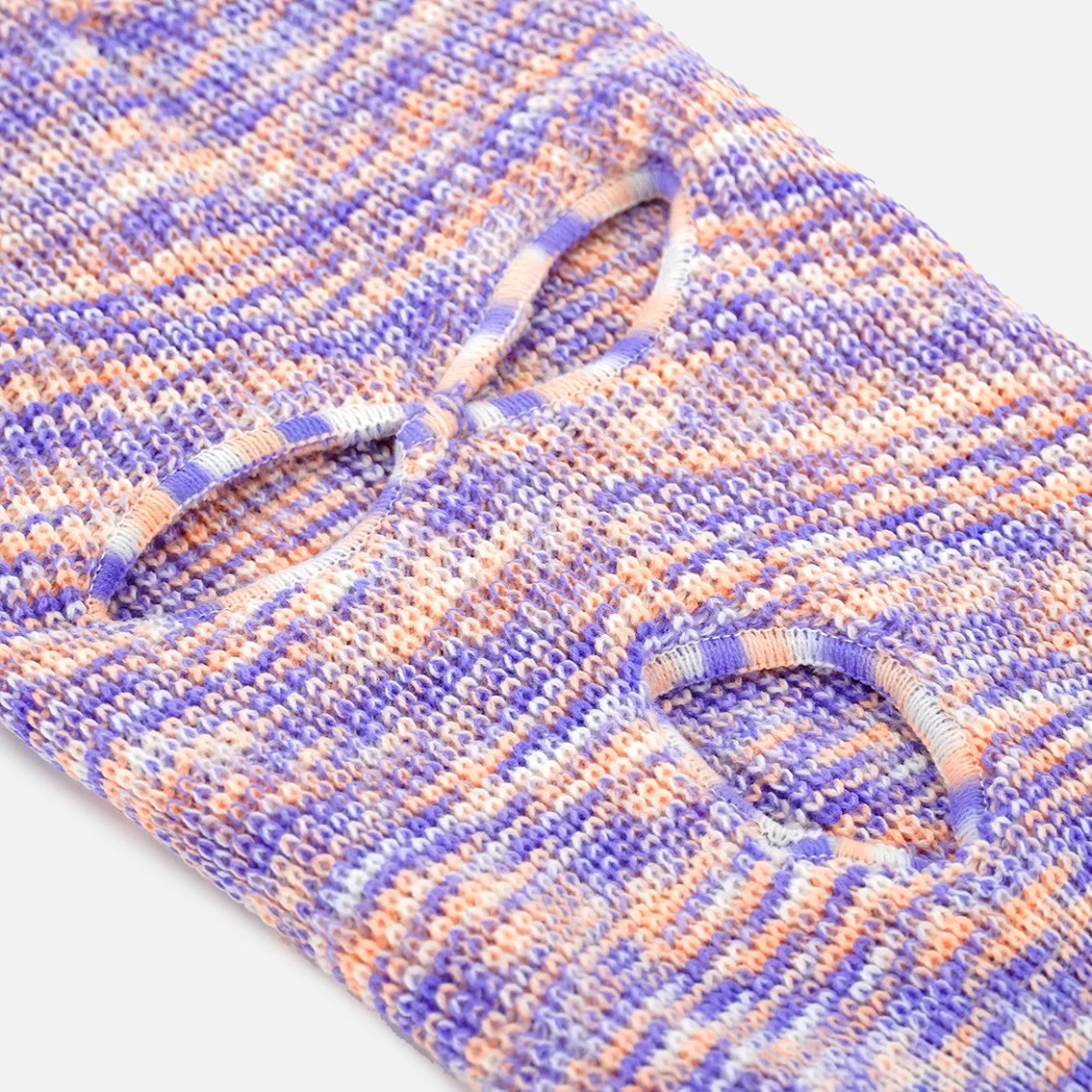 Soft Purple Orange Ski Mask - Image 4