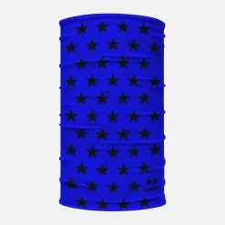 Stars Blue Black Neck Gaiter